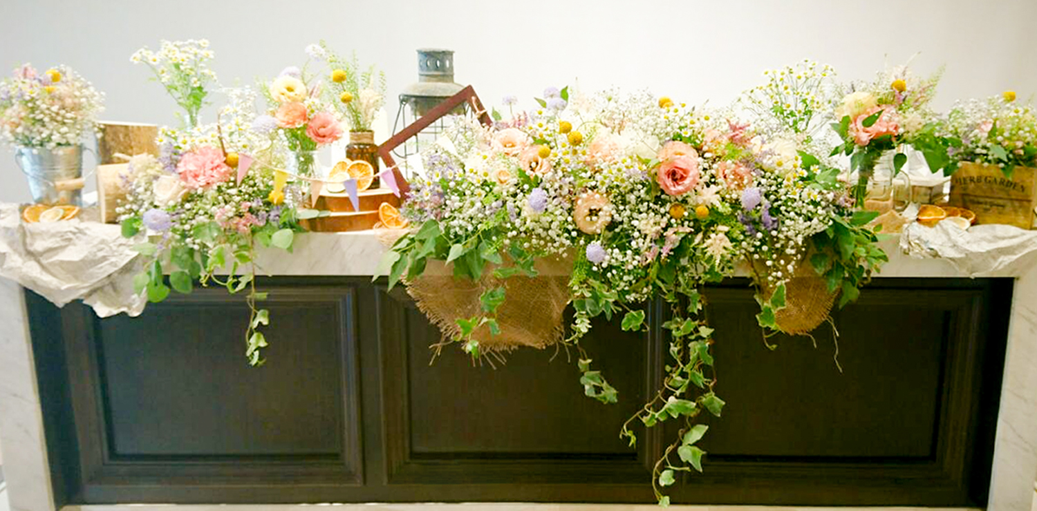 生花事業（婚礼）画像